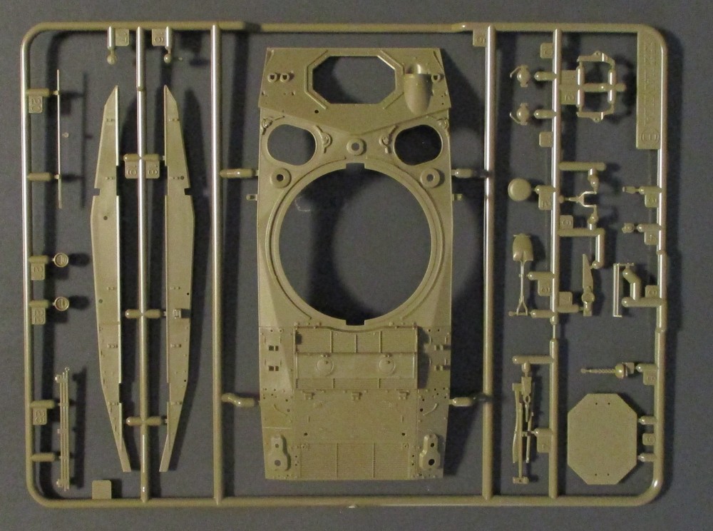 TAMIYA 1/35th Scale M24 Chaffee – Parts Tree B from Kit No. 35391