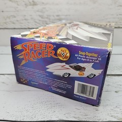 Polar Lights Speed Racer Mach 5 Race Car Model Kit 2000 Snap Together Unpainted