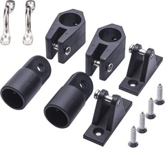 Boat Bimini Top Fittings Hardware 7/8 Inch Bimini Fittings Set,Nylon Bimini Top