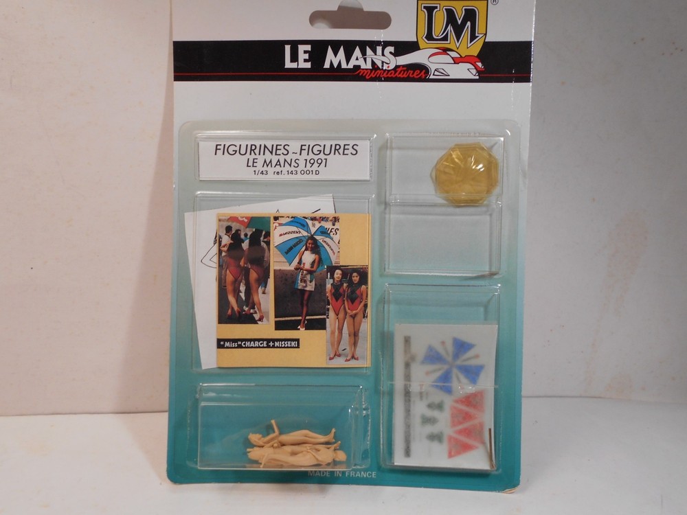 Le Mans Miniatures – 1/43 – Female Figures – ’91 Le Mans – Miss CHARGE & MISSEKI
