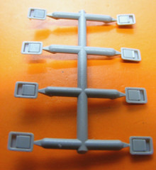 Rectangular Slam Locks 1/24th Scale By Don Mills Models