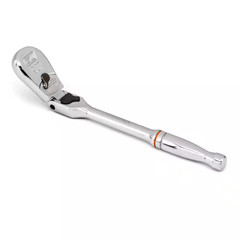1/4 In., 3/8 In. and 1/2 In. Drive 90-Tooth Locking Flex-Head Teardrop Ratchet S