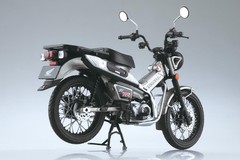 Motorcycle Honda CT125 Hunter Cub Matte Armored Silver Metallic