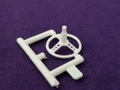 1979 GMC Captain Hook Wrecker Truck STEERING WHEEL for Revell 1:25 Model Kit 79