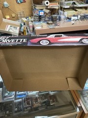 Mpc 1979 large 1/16 scale 1957 Corvette boxed Red And Black Parts Only Model Kit