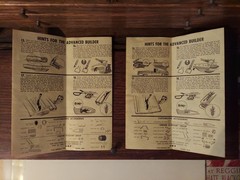 AMT 3 In 1 SMP 1959 Corvette & 1959 Chevy Impala Model Kit (Instructions Only)