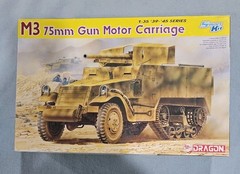 Dragon Models M3 75mm Gun Motor Carriage #6467