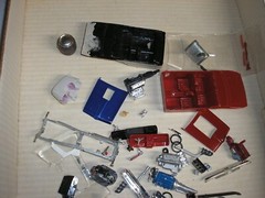 Vintage 1/25 or 1/24 ? Lot JJ of Car & Truck parts for parts or restore Free SH