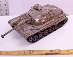 MONOGRAM BIG PAT M48A2 PATTON TANK WWII MILITARY MODEL 1:43 KIT BUILT UP