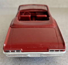 1966 Red Super Sport Chevrolet Convertible Promo Car No Box
