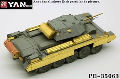 1/35 British Crusader Mk.II Tank Photo-etched Detail-up Kit for Border BT-015
