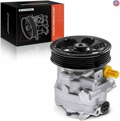 A-Premium Power Steering Pump, with Pulley, Compatible with Subaru Forester