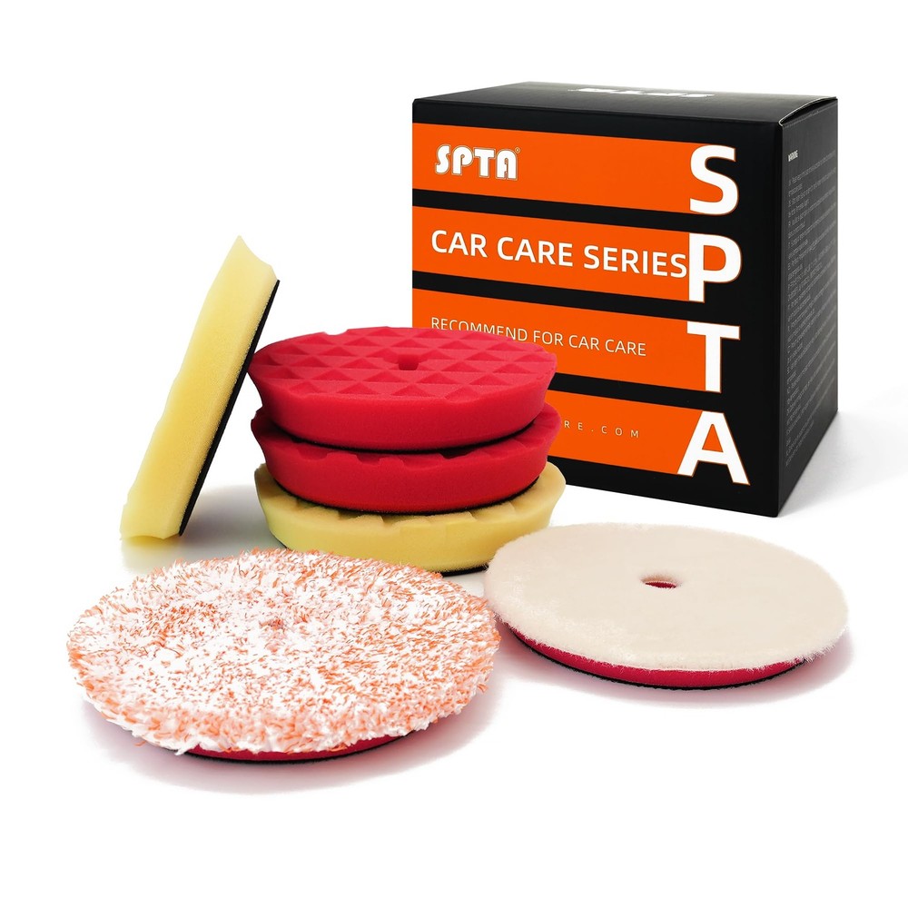 Buffing Polishing Pads Spta 6 Inch 150Mm Body Repair Polishing Pad Set Made For