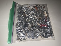 Junkyard Assortment of Plastic Parts for Model Cars or Trucks