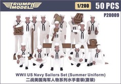 Triumph model P2006-P20014 1/200 US Navy Character Series