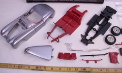 ERTL 1948 JAGUAR XK120 METAL MODEL KIT 1:18 7479 BOXED