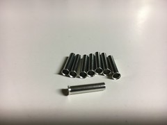 Set of 8 Metal Injector Stacks 1/24 scale – 20 MM long 3.7 MM Diameter 4.7 Flare