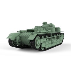 SSMODEL 72568 1/72 25mm Military Model Kit British A1E1 Independent Heavy Tank