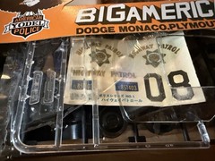 Vintage 1/24 Yodel California Highway Patrol Dodge Monaco Police Car