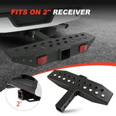 Dicmic Hitch Step Anti Slip And Rust Towing Bumper Guard For Most Car Suv Truck