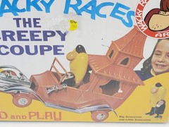 Wacky Races The Creepy Coupe Model Kit Build And Play Press Lock Parts