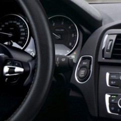 Haokay Heavy Duty Pure Cowhide Steering Wheel Cover Black Genuine Leather