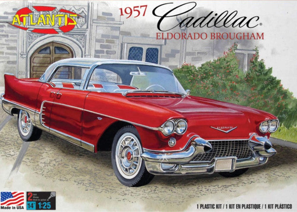 Atlantis Models H1244 1/25 1957 Cadillac Eldorado Brougham Skill Level 2 Model C