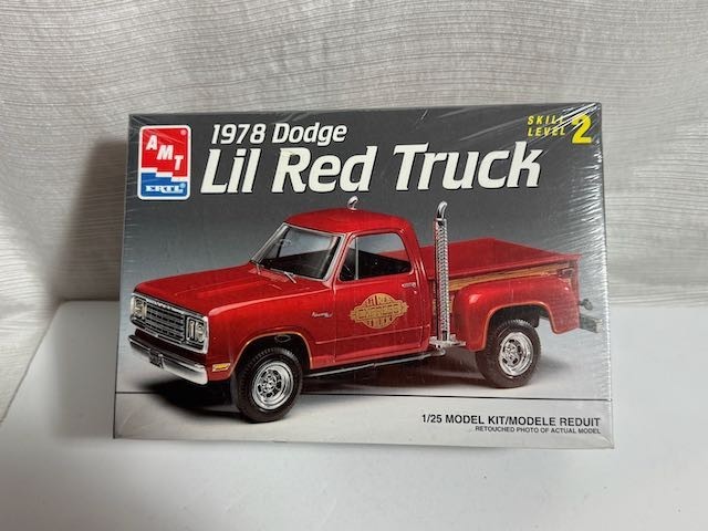 1978 Dodge Little red truck model kit AMT Ertl Factory Sealed #2