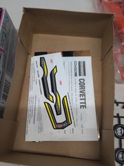 Snap Tite 1:32 Scale Monogram Corvette Stingray Kit 1016 Open Box Sealed Parts