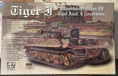 Tiger 1 Ausf. E (Latest-Model) – 1/35 Scale AFV Club Unassembled Kit#AF35079