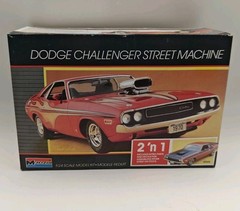MONOGRAM DODGE CHALLENGER 2 ‘n 1 Kit #2729 Open Box 1991
