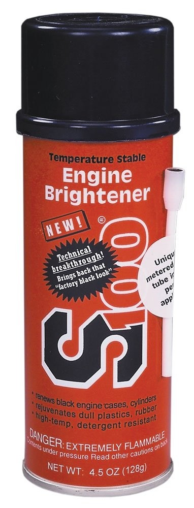 S S100 S100 19200A-02 Engine Brightener Aerosol – 4.5 Oz. 2-Pack