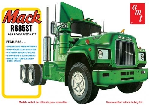 AMT 1039 1/25 Mack R685ST Semi Tractor Model Kit