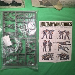 Nichimo Panzerkampfwagen IV Ausf H Motorized Vintage Model kit 1/30 W/LOT