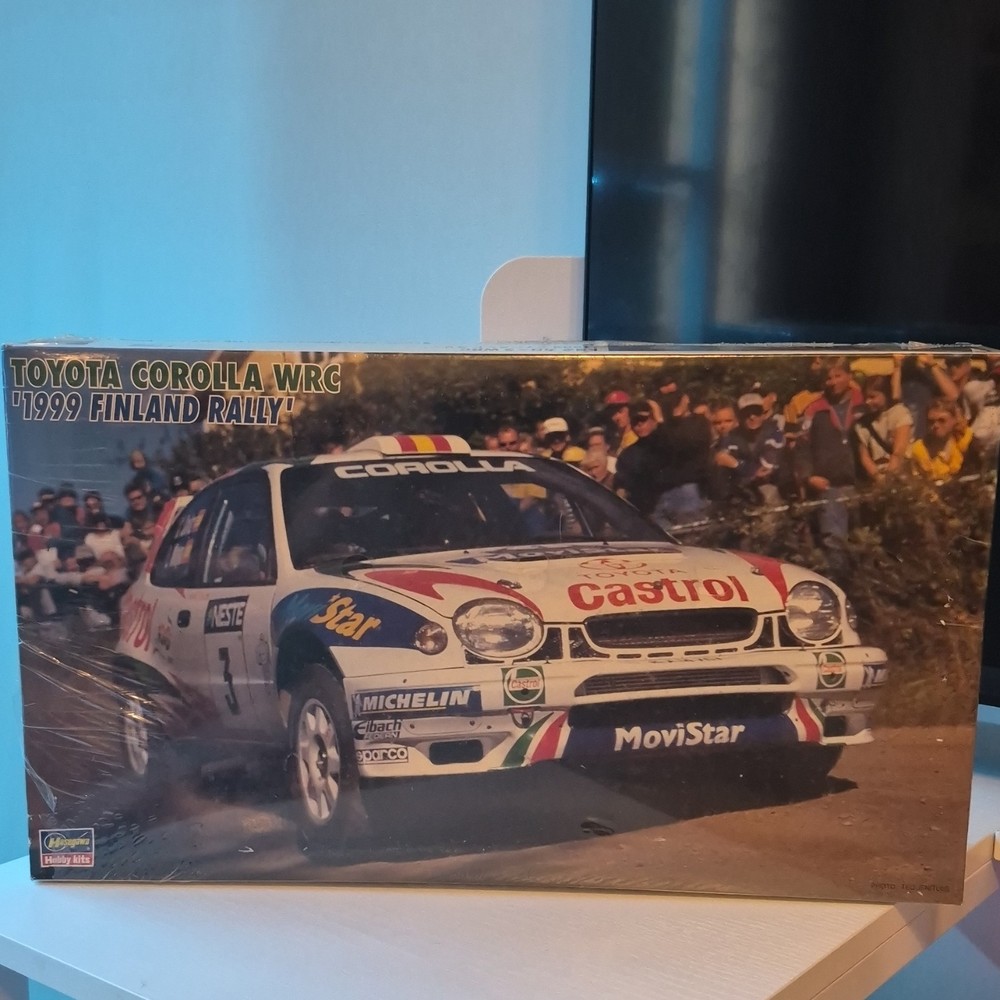 Hasegawa Toyota Corolla WRC 1999 Finland Rally 1:24 Model Kit Sealed never open
