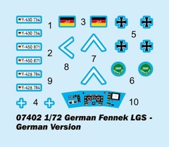 Trumpeter 1/72 German Fennek LGS (Light Armored Recon Vehicle) German TRP7402