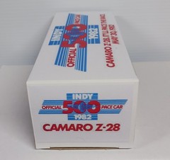 New 1982 Chevy Camaro Z28 Indy 500 Pace Car Custom Promo Model BOX ONLY NO CAR