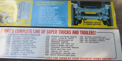 2 VTG AMT 1/25 Model Reefer Fruehauf Haulaway Semi-Trailer # T507 T523 NOS LOT