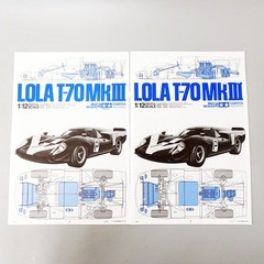 Tamiya 1/12 LOLA T-70 MkIII Racing Car Plastic Model Kit Big Scale Series NEW
