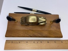 1940 Pontiac Torpedo Eight Sdn Promo 1/48 NATIONAL PRODUCTS Desk Pen Set Award