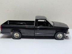 ✨VINTAGE✨AMT 1988 SILVERADO C-1500 PICKUP SABER BLACK DEALER PROMO 1:25 # 6262EO