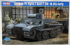 Hobby Boss Model Kit – German PZ.Kpfw.I Ausf.F VK 18.01 Early #83804 – Complete!