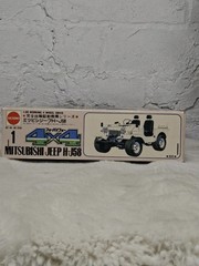 Nichimo 1/20 H-J58 Mitsubishi Jeep 4×4 Model Kit Sealed Parts