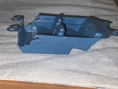 Jo-Han BLUE Cadillac El Dorado 1/25 Snap Kit Damaged/ Missing Parts NO BOX