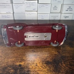 1950 Chevrolet style line promo car & bank Maderia Maroon 1/25 Scale Model