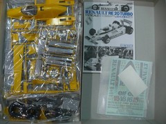 Renault RE-20 Turbo 1/12 Big Scale Series Car Model Kit with Etched Tamiya #438