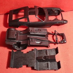 Body Shell & Frame 1982 Datsun 280 ZX Turbo 1:25scale model car part AMT
