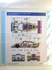 Decalpool 1/24 Jaguar XJR-9LM “Silk Cut” 1989 LeMans Decal Sheet DP285