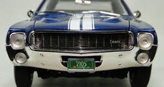 Race AMC Javelin Classic Muscle Car Hot Rod Custom Built Metal Model RARE 1969