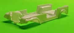 1977 Jeep Cj-7 1/24 Body Hood Dash Windshield Frame Revell Dasiy Duke Parts Lot